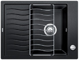 Blanco Elon 45S, мойка, гранит, антрацит с клапаном-автоматом