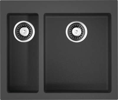 Omoikiri Bosen 59-2-BL, мойка, гранит, черный