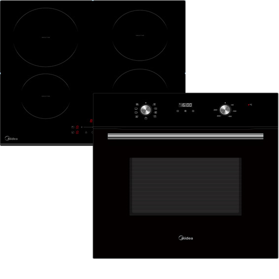 Фото товара: MIDEA MIH64707F + MO68101CGB