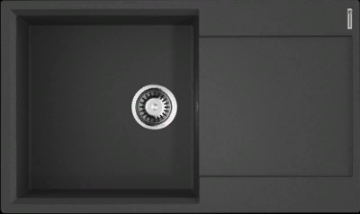 Omoikiri Daisen 86-BL, мойка, гранит, черный