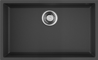 Omoikiri Tedori 66-U-BL, мойка, гранит, черный Omoikiri Tedori 66-U-BL, мойка, гранит, черный