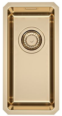 ALVEUS KOMBINO 10 MONARCH BRONZE SAT-90, мойка, нерж. сталь, бронза (в компл. с выпуском без сифона)