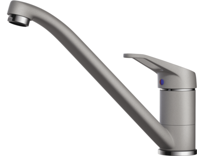 Omoikiri Kado-GR, смеситель, гранит, leningrad grey