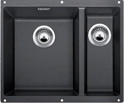 Blanco Rotan 340/160-U, мойка, гранит, антрацит Blanco Rotan 340/160-U, мойка, гранит, антрацит