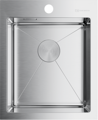 Omoikiri Akisame 41-IN, мойка, нержавеющая сталь