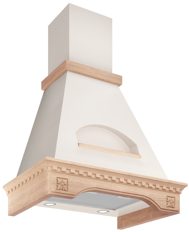 Фото товара: Elikor Бельведер Флореале 60П-650-П3Д бежевый/дуб неокр