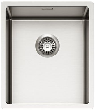 ALVEUS NOX 20 BRS, мойка, нержавеющая сталь (в комплекте с интегрированным сифоном)