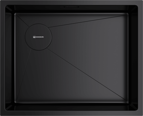 Фото товара: Omoikiri Taki 54-U/IF-L-GB Side SF, мойка, нержавеющая сталь/графит