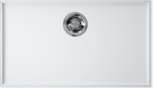 Фото товара: Omoikiri Kiten 70-INT WH, мойка, керамика, белый