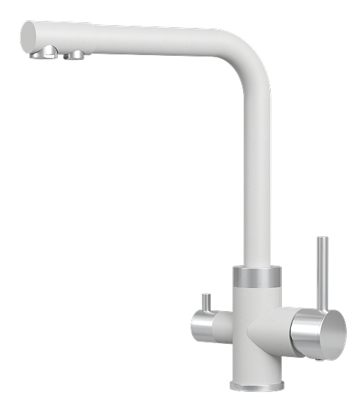 Фото товара: GRANULA 5015 смеситель, нержавеющая сталь, арктик