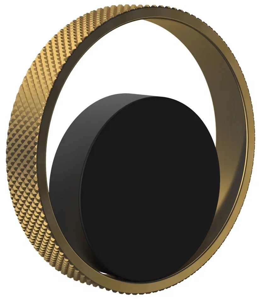 Фото товара: Paulmark ручка для смесителя URBAN, антрацит-брашированное золото