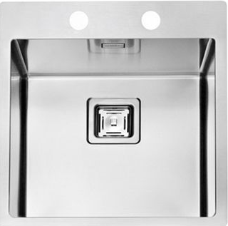 ALVEUS STYLUX 10 BRS-90, мойка, нержавеющая сталь (в компл.с сифоном 1133398)
