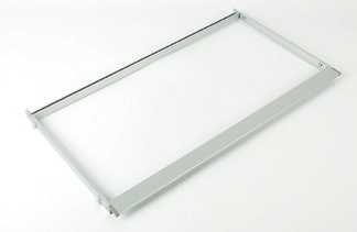 Фото товара: Tecnoinox алюминиевая рамка для сушильного шкафа без дна в шкаф 60 см (ДСП 18мм)