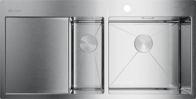 Omoikiri Akisame 100-2-IN-R, мойка, нержавеющая сталь, чаша справа