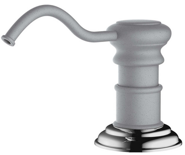 Omoikiri OM-01-GR, дозатор для моющего средства, leningrad grey