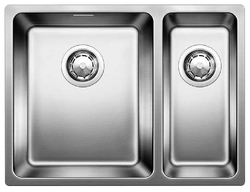 Фото товара: Blanco Andano 340/180-IF, мойка, нерж. сталь с зеркальной полировкой, без клапана-автомата, левая