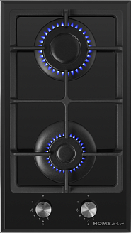 HOMSair HGG323GCBK Детальное фото товара: HOMSair HGG323GCBK газовая поверхность
