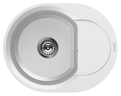 Omoikiri Sakaime 60E-WH, мойка, гранит, белый Omoikiri Sakaime 60E-WH, мойка, гранит, белый