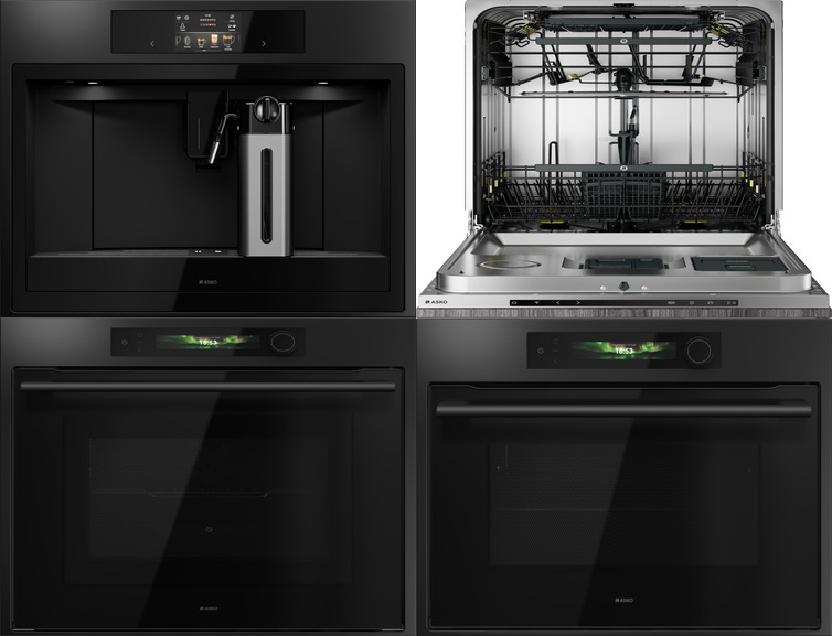Фото товара: ASKO HIHD854MM + OCM66GSH + OM64GSH + CMB64GS + DFI747U/1 + RBC276SND1