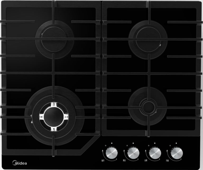 Midea MG645TGB Фото товара: Midea MG645TGB газовая поверхность