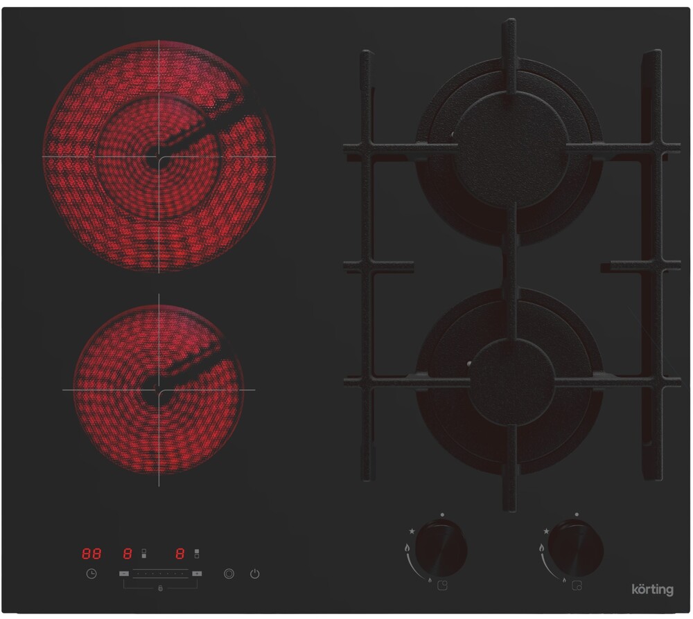 Фото товара: Korting HKG 6206 CN комбинированная поверхность