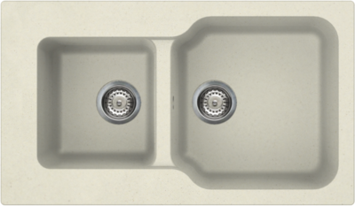 Omoikiri Maru 86-2-BE, мойка, гранит, ваниль