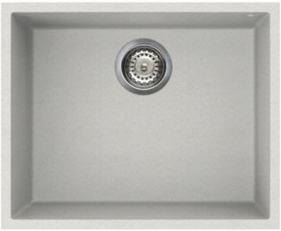 Фото товара: Omoikiri Bosen 54-U-WH, мойка, гранит, белый