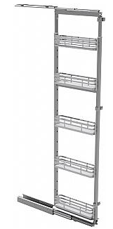 Sige Stella выдвижная бутылочница в высокий шкаф шириной 200 мм