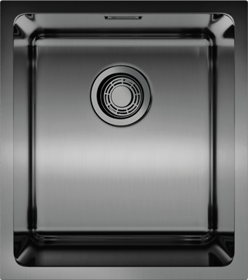 Omoikiri Tadzava 39-U/I-GM, мойка, нержавеющая сталь/вороненая сталь
