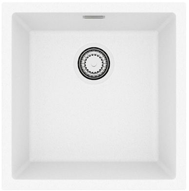 ALVEUS OMNI 20 GRANITAL ARCTIC-G11, мойка, гранит, белый (в комплекте с сифоном 1145083)