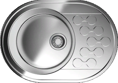 Omoikiri Kasumigaura 65-IN, мойка, нержавеющая сталь