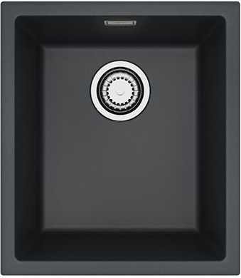 ALVEUS OMNI 10 GRANITAL CARBON-G91, мойка, гранит, черный (в комплекте с сифоном 1145083)
