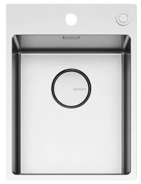 Фото товара: Falmec GARDA 34 Steel, мойка, нержавеющая сталь