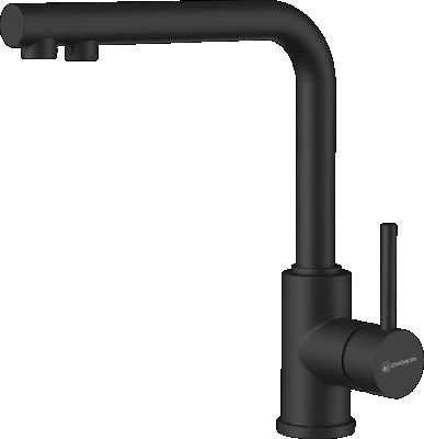 Детальное фото товара: Omoikiri Nakagawa 2 Plus-GB, смеситель, гранит, графит