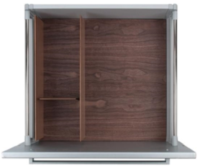 Tecnoinox вставка для столовых приборов Fineline 60, B50 для высокого ящика, темный орех