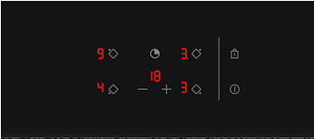 Детальное фото товара: De Dietrich DPV4605HB стеклокерамическая поверхность