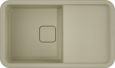 Omoikiri Tasogare 86-BE, мойка, гранит, ваниль