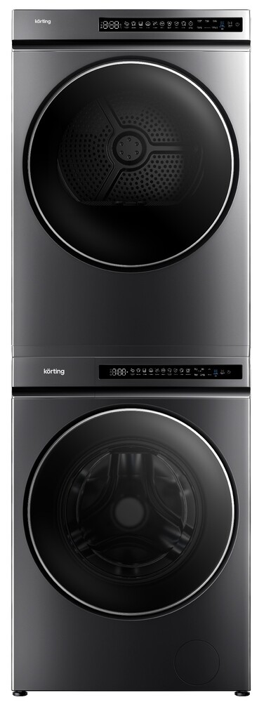 Фото товара: Korting стирка KWM 60ID1203 GR + сушка KD 60IHP83 GR