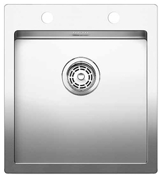 Детальное фото товара: Blanco Claron 400-IF/A, мойка, нержавеющая сталь с зеркальной полировкой, с клапан-автоматом