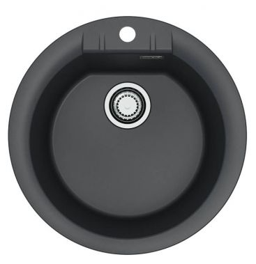 ALVEUS GRANITAL CADIT 100 G11 CARBON FI 520, мойка, гранит, карбон ( в комплекте с сифоном 1145083)