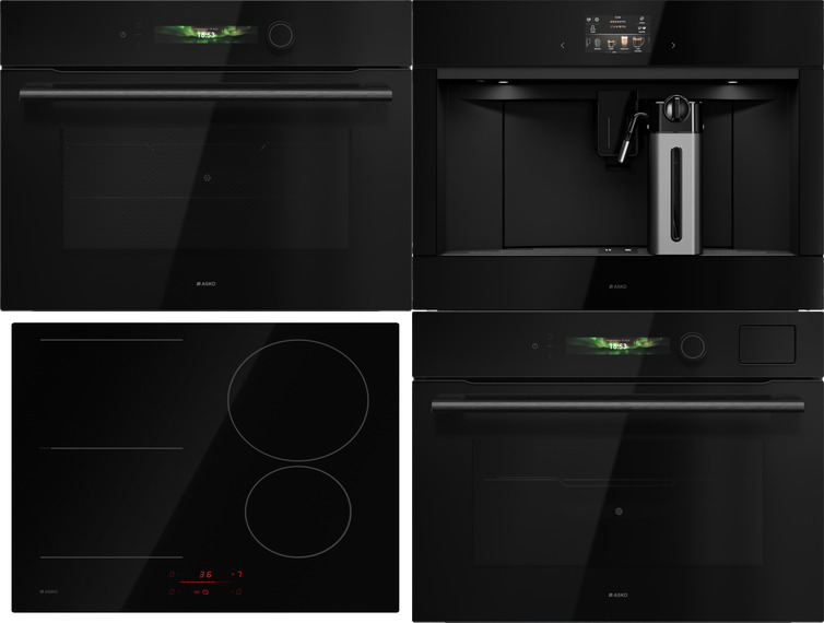 Фото товара: ASKO HI2642FBG1 + OCS54BGH + OCM54BGH + CMB54BG