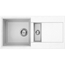 Omoikiri Sakaime 86-2-WH, мойка, гранит, белый Omoikiri Sakaime 86-2-WH, мойка, гранит, белый