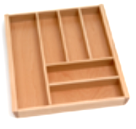 Детальное фото товара: FIT лоток для столовых приборов 450, TandemBox Blum