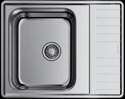 Фото товара: Omoikiri Sagami 63-IN, мойка, оборачиваемая, нерж. сталь 