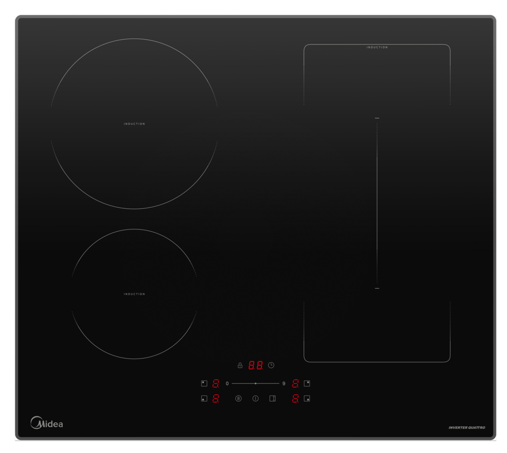 Фото товара: Midea MIH65781SB индукционная поверхность