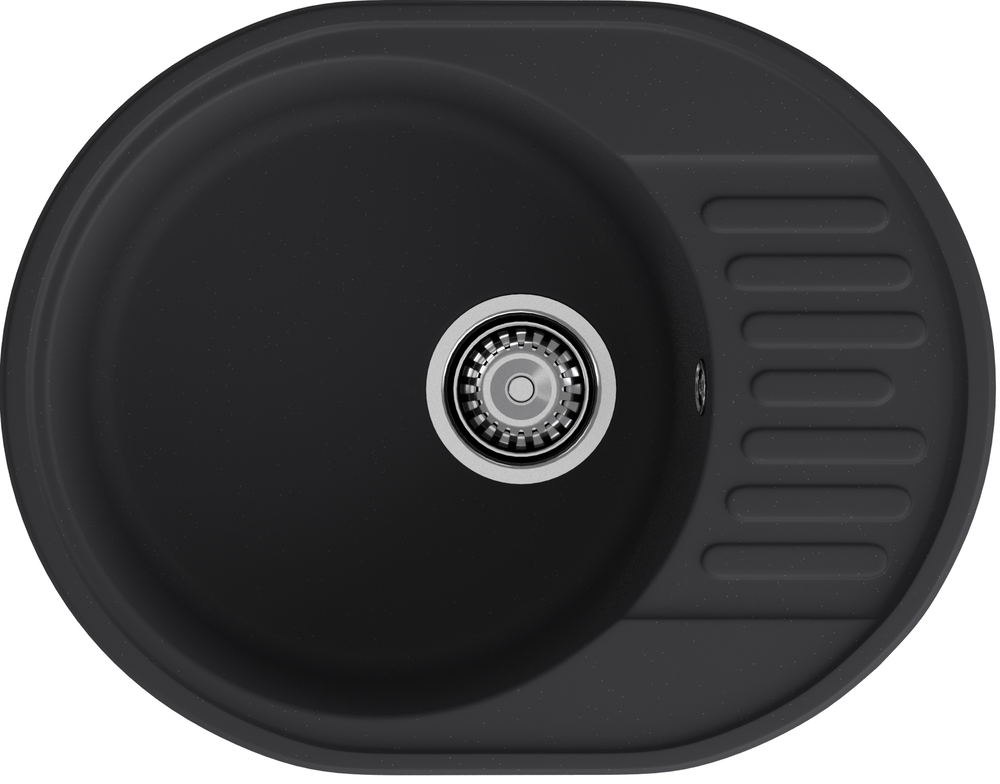Фото товара: ЭкоМ 6148, мойка, гранит, черный