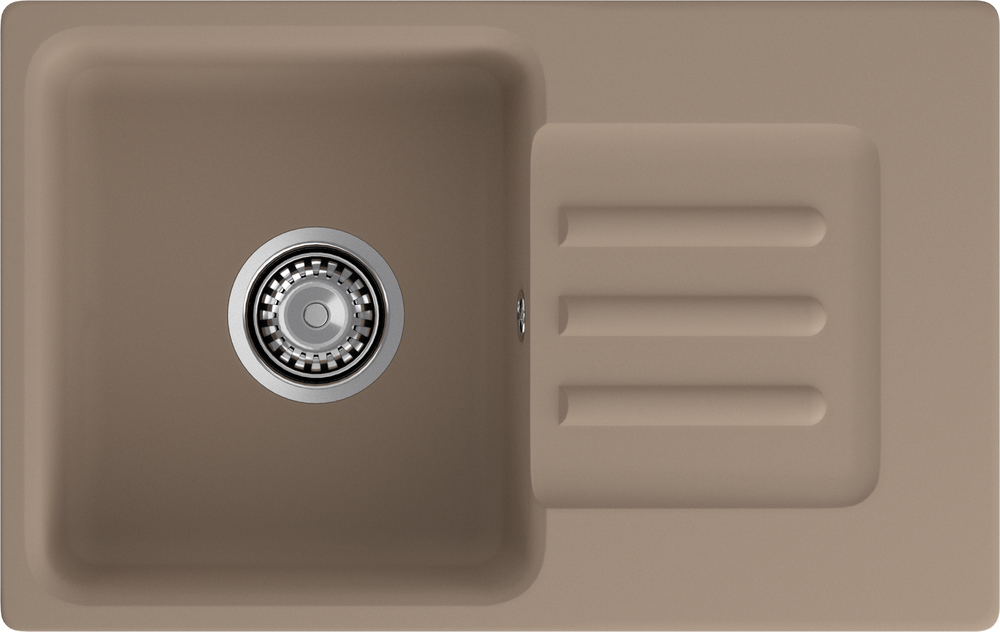 Фото товара: ЭкоМ М-680, мойка, мрамор, песочный