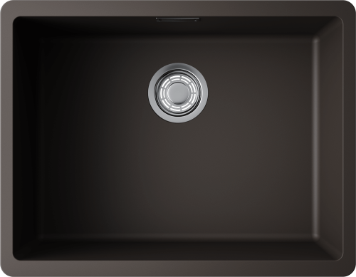Omoikiri Kata 54-U-ES, мойка, гранит, эспрессо Фото товара: Omoikiri Kata 54-U-ES, мойка, гранит, эспрессо