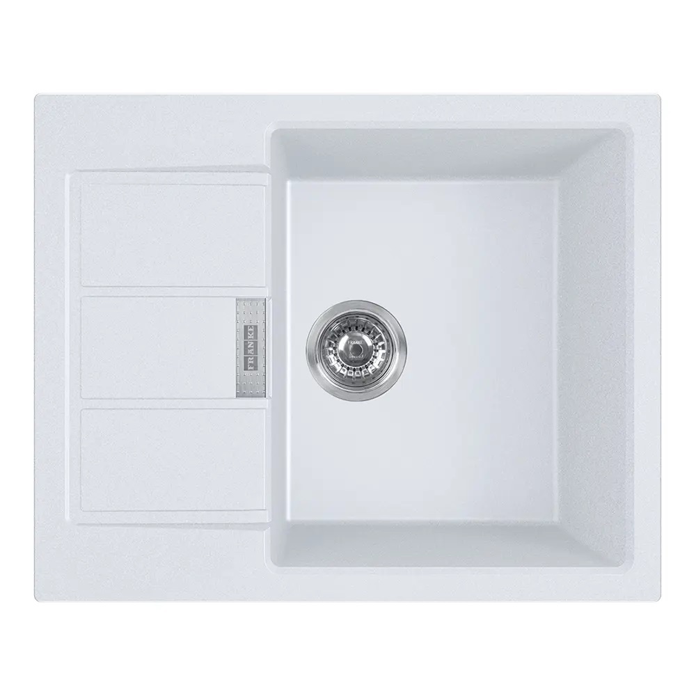 Фото товара: Franke S2D 611-62/500, мойка, гранит, белый
