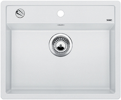 Blanco Dalago 6, мойка, гранит, белый с клапаном-автоматом Blanco Dalago 6, мойка, гранит, белый с клапаном-автоматом